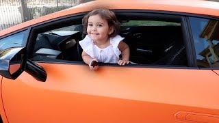BABY DRIVES LAMBO THE FIRST BABY DRIVER