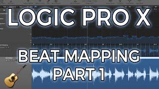 Logic Pro X - Beat Mapping part 1 - Acoustic Guitar and Drummer Plug-in