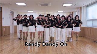 Randy Dandy Oh - Line Dance DemoEasy IntermediateRia Vos