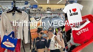 thrifting in VEGAS for 24 hours 4 thrift stores in 1 day