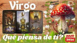  Virgo ️ QUE PIENSA DE MI A DÍA DE HOY?  Entramos en su mente #virgo #tarot #hoy