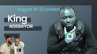 ARE PEOPLE STILL LISTENING TO ADEBAYOR LIKE BEFORE? AUGUST 19 SIT AT HOME PROTREST AND 20 COME OUT