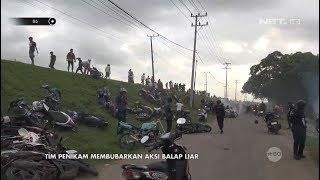 Aksi Tim Penikam Bubarkan Balap Liar Ratusan Motor Berhamburan - 86