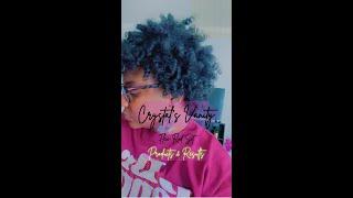 Flexi Rod Products & Results Natural Hair not a tutlorial