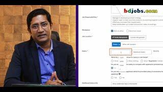 How to post jobs in Bdjobs. Bdjobs এ কিভাবে চাকরির পোস্ট করবেন।