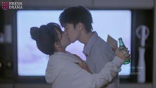 Passionate kiss after getting drunk  Since I Met U  Fresh Drama