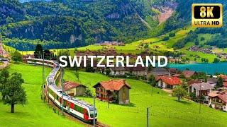 Switzerland in 8K UHD A Visual Symphony of Serenity with Peaceful Relaxing Music