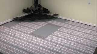 ProWarm Underfloor Heating Mat Installation