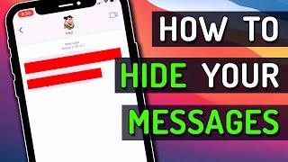 How To HIDE Messages on iPhone? Try This…