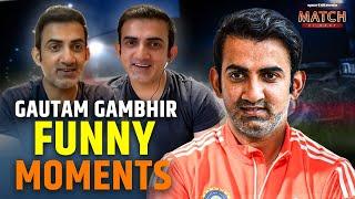 Team India Head Coach Gautam Gambhir Funny Moments in Cricket  KKR