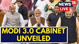LIVE  PM Modi Oath Taking Ceremony  PM Modi 3.O  Rashtrapati Bhavan  Modi Cabinet LIVE  N18L