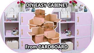 Transforming Cardboard DIY Cabinet That Will Amaze You 