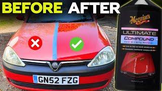 Easily Restore Faded Paintwork with Meguiars Ultimate Compound
