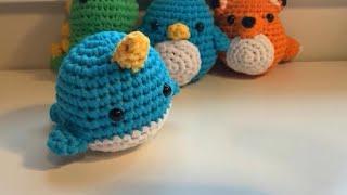 The Woobles Crochet Kit - Bjørn the Narwhal