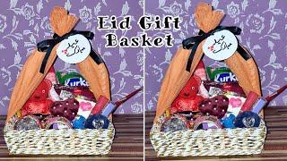 Eid Gift Basket For Best Friend  DIY Eid Gift Box For Her  How to Make Eid Gift Hamper