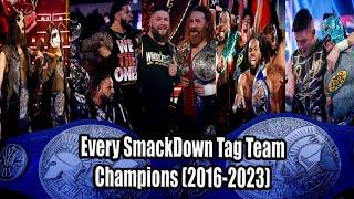 Every SmackDown Tag Team Champion 2016-2023