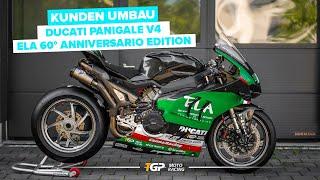 Ducati Panigale V4 2023 Ela 60° Anniversario Edition  Kunden Umbau  TGP MotoRacing