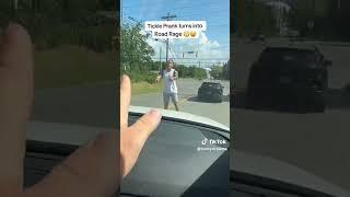 TICKLE PRANK AT TRAFIC LIGHT WENT WRONG  #shorts
