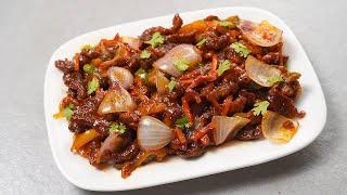 Chinese Beef Sizzling Recipe  Easy Sizzling Recipe  Beef Sizzling Recipe