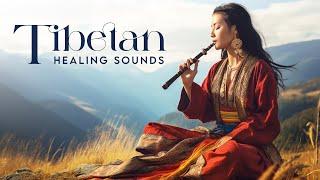 Tibetan Flute Healing Stops Overthinking Eliminates Stress Anxiety and Calms the Mind