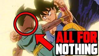 Why Goku training Uub was ALL FOR NOTHING