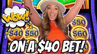 Landed Fine Fortunes Slot Bonus On A $40 Bet  My Big Gamble Paid Off 