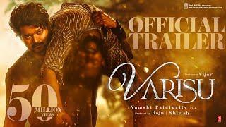 Varisu - Official Trailer  Thalapathy Vijay  Rashmika  Vamshi Paidipally  Dil Raju  S.Thaman