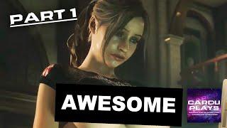 RESIDENT EVIL 2 REMAKE CLAIRE Nude Mod PART 1️Video Gameplay walkthrough without comment Enjoy️