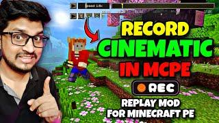 How To Make Cinematic In Minecraft Pocket Edition  REPLAY Mod for Minecraft PE