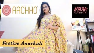 Festive Kurta Sharara & Anarkali Haul for Diwali  Aachho  Sana K