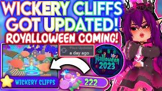 WICKERY CLIFFS GOT UPDATED ROYALLOWEEN IS ABOUT TO BE HERE ROBLOX Royale High News & Theories