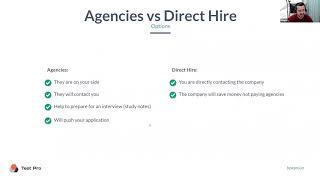 Agency Recruiter vs Direct Hire. Who is better for QAs?