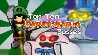 Top Ten Paper Mario Bosses