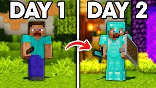 How to start a Minecraft Survival the Right Way - Beginners Ultimate Guide