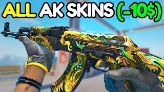 ALL Budget AK-47 Skins in CS2 For Under $10 CHEAP AK SKINS 2024