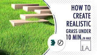 How to create Realistic grass with 3DS Max + VRay? 