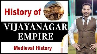 History of Vijayanagar Empire - History of Medieval India - UPSC GS Paper 1 History by gourav sir