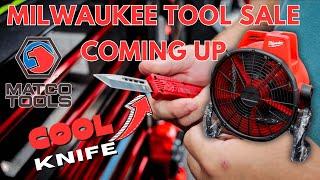 Matco Tools Upcoming Milwaukee Deals & Cool Pocket Knives