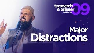 Tafseer  Juz 09  Major Distractions  Raja Zia ul Haq