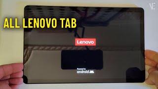 Hard Reset Any Lenovo Tablet  How To Remove All Lenovo Tab Screen Lock and Forgot Password Pattern