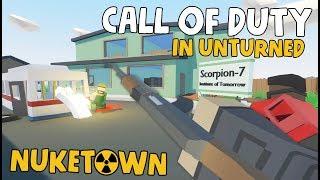 CALL OF DUTY in Unturned Nuketown Team Deathmatch