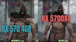 5700 XT vs rx 570 4gb