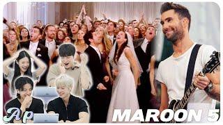 Korean Men and Women React to Maroon 5 Music Video｜asopo