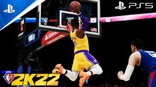 PS5 NBA 2K22 Next-Gen 4K Gameplay - LAKERS @ CLIPPERS