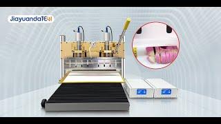 Ultrasonic food cutter ultrasonic food slicing machine with two cutting ultrasonic blade