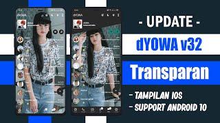 Kembali Lagi WhatsApp Transparan 2020 - dYOWA v32 Liris Tampilan iOS Paling Keren