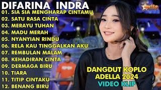 LAGU DANGDUT KOPLO  DIFARINA INDRA  SIA SIA MENGHARAP CINTAMU  HENNY ADELLA FULL ALBUM 2024