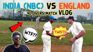 NBC vs England 40 Overs Match VLOG  NBC Vlogs  Nothing But Cricket #cricket #cricketvlogs