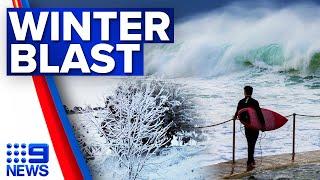 Wild weather blasts NSW dumps snow  9 News Australia