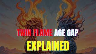 Twin Flame Age Gap EXPLAINED Its NOT What You Expect ‍️‍